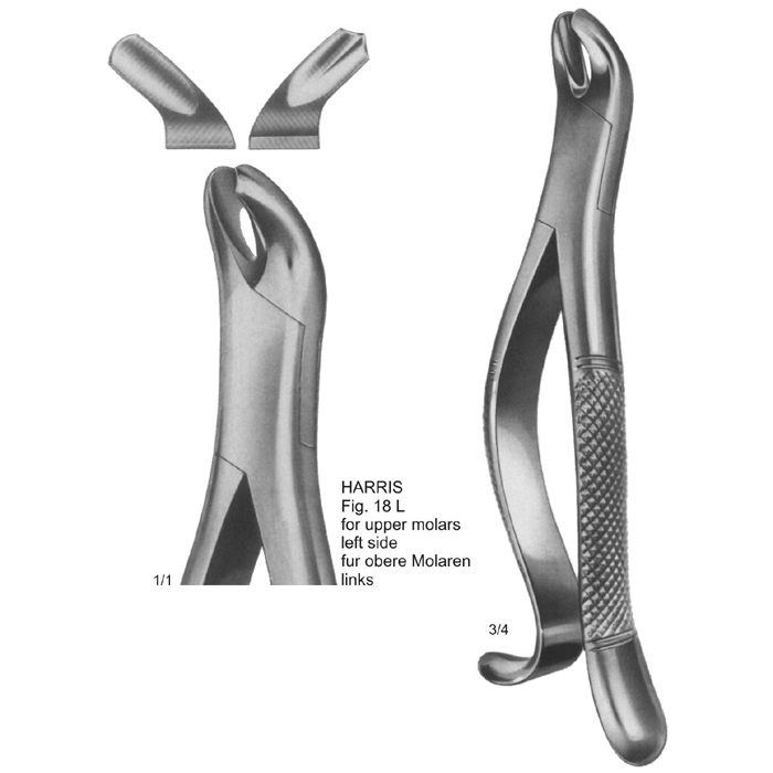 Tooth Extracting Forceps (American Pattern)